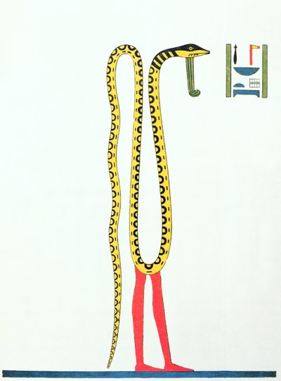 Symbol of Chnouphis or Kneph, one of the forms of Amon from the 